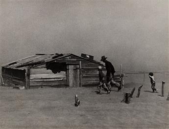 ARTHUR ROTHSTEIN (1915-1985) Dust Storm, Cimarron County, Oklahoma.